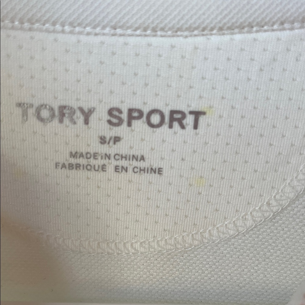 NWT Tory Sport White Mini Dress with Vibrant Trim - Picture 3 of 6